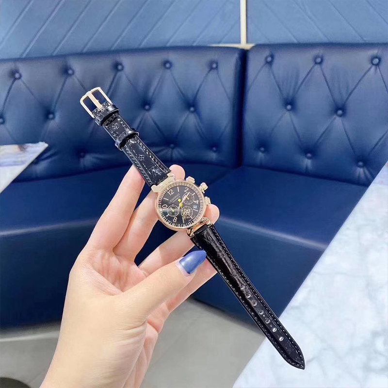 【3500円プラスして２点を購入】【3000円プラスして 3点を購入】【レザープリントウォッチ】ファッションクラシック、革の質感、クォーツムーブメント、丸ダイヤル