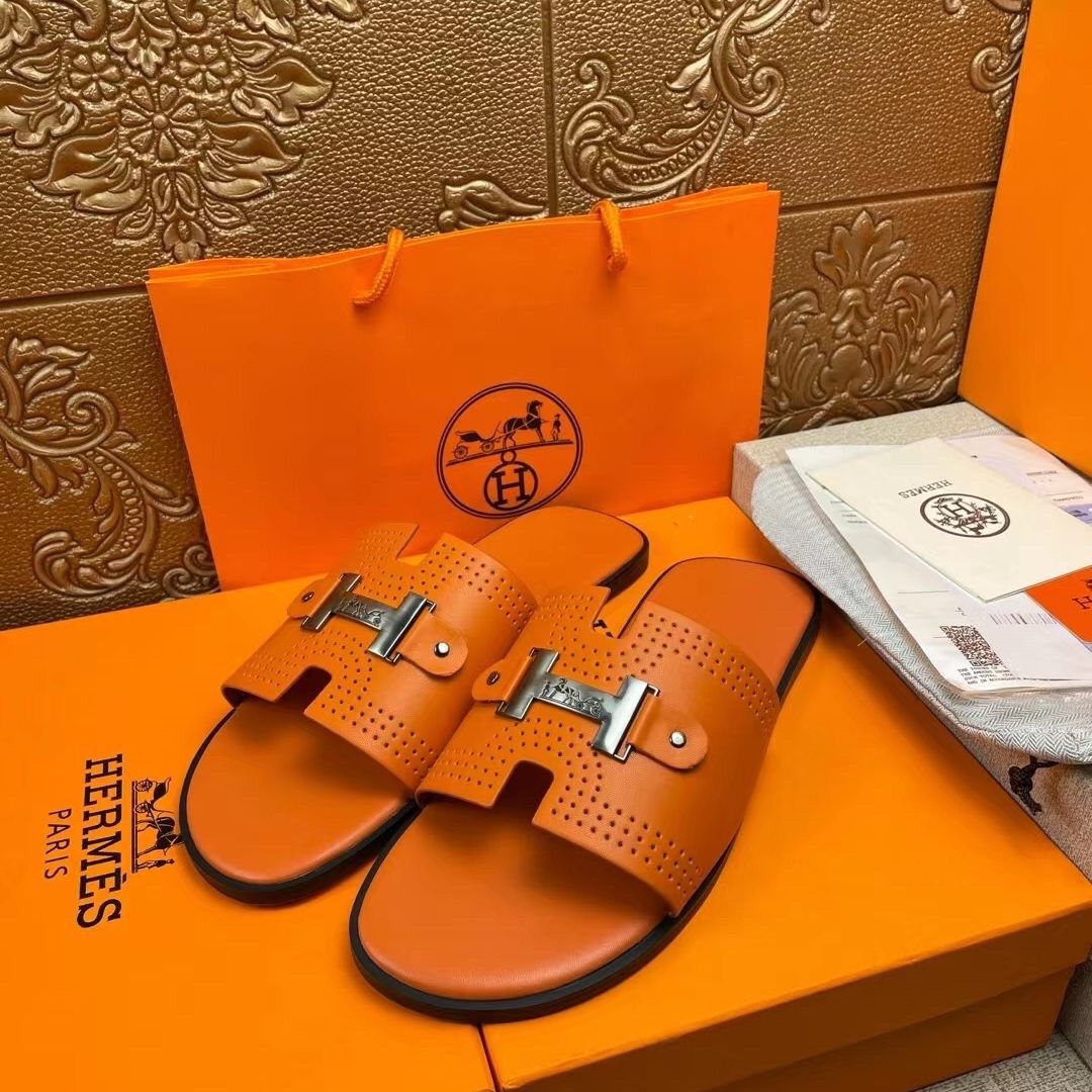 【二点目は6000円安い】hermes、メンズトレンディな滑り止めスリッパ[オフィシャル] 超買い得! 月に注文万件以上。是非いかがでしょうか。