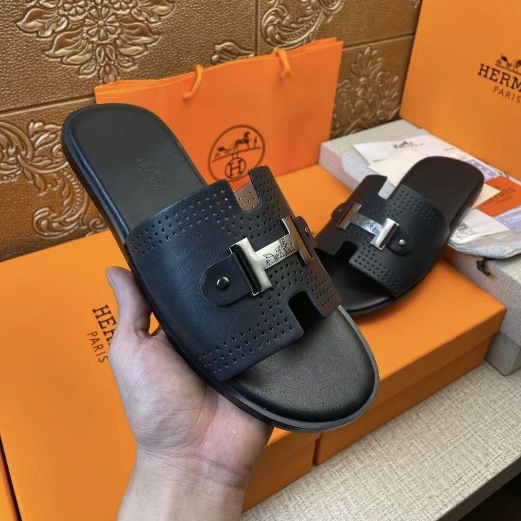 【二点目は6000円安い】hermes、メンズトレンディな滑り止めスリッパ[オフィシャル] 超買い得! 月に注文万件以上。是非いかがでしょうか。