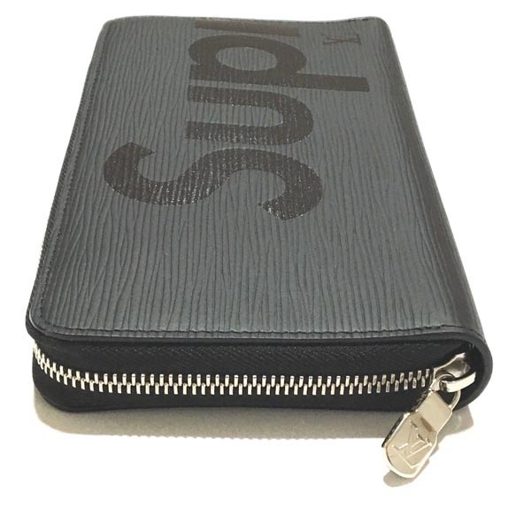 元のパッケージ 「正規品保証、公式と同じデザイン」シュプリーム財布コピー 新品 Louis Vuitton×Supreme ジッピーウォレット男女兼用 赤