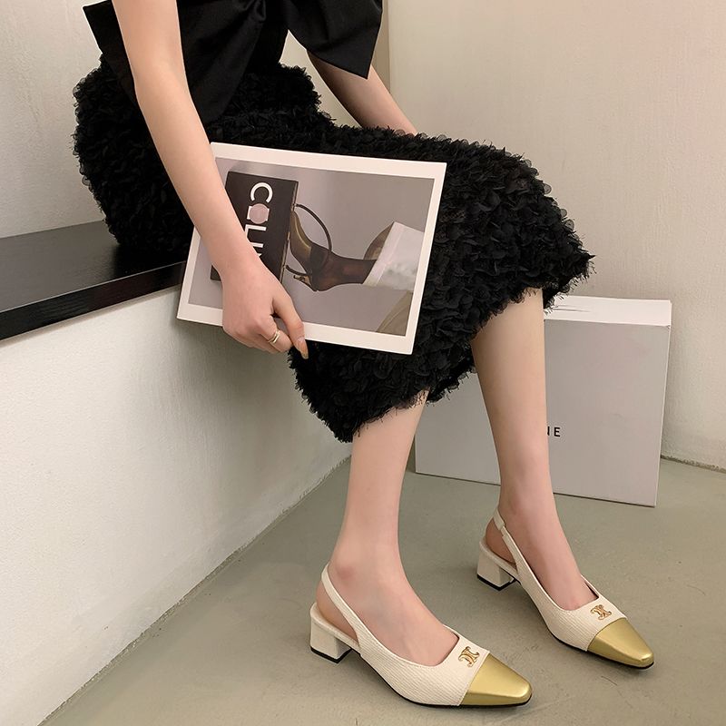 【二点目は6800円安い】美しさと自信を叶える、高品質なハイヒールシューズ。新作チャンキーフレンチシングルシューズ[オフィシャル] 超買い得! 月に注文万件以上。是非いかがでしょうか。