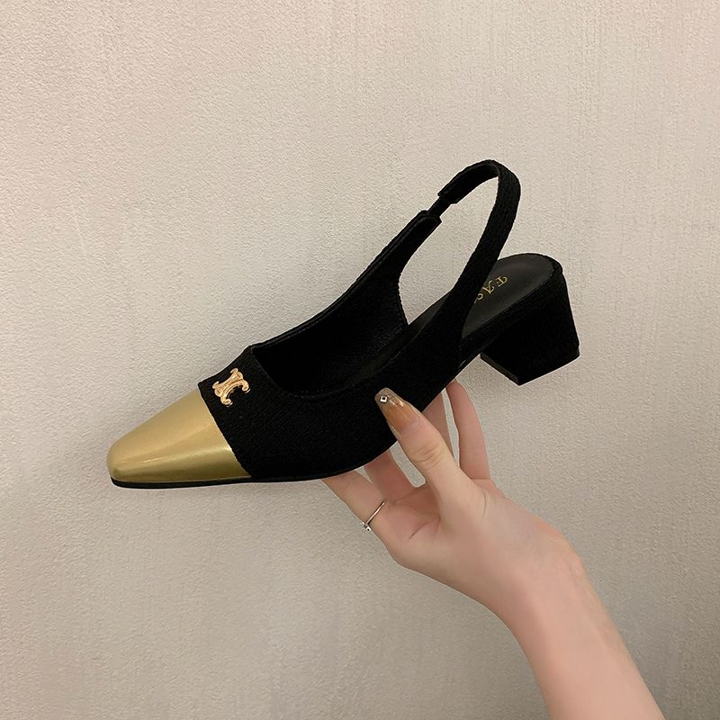 【二点目は6800円安い】美しさと自信を叶える、高品質なハイヒールシューズ。新作チャンキーフレンチシングルシューズ[オフィシャル] 超買い得! 月に注文万件以上。是非いかがでしょうか。