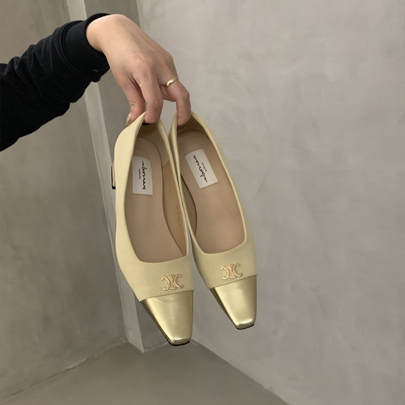 【二点目は6800円安い】美しさと自信を叶える、高品質なハイヒールシューズ。新作チャンキーフレンチシングルシューズ[オフィシャル] 超買い得! 月に注文万件以上。是非いかがでしょうか。
