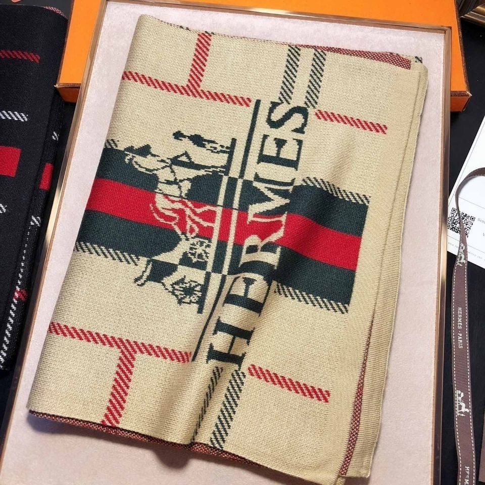 元のパッケージ 「正規品保証、公式と同じデザイン」【二点目は6000円安い】ビッグH メンズ・ニット・ウール・マフラー オフシーズンのプロモーション[オフィシャル] 超買い得! 月に注文万件以上。是非いかがでしょうか。