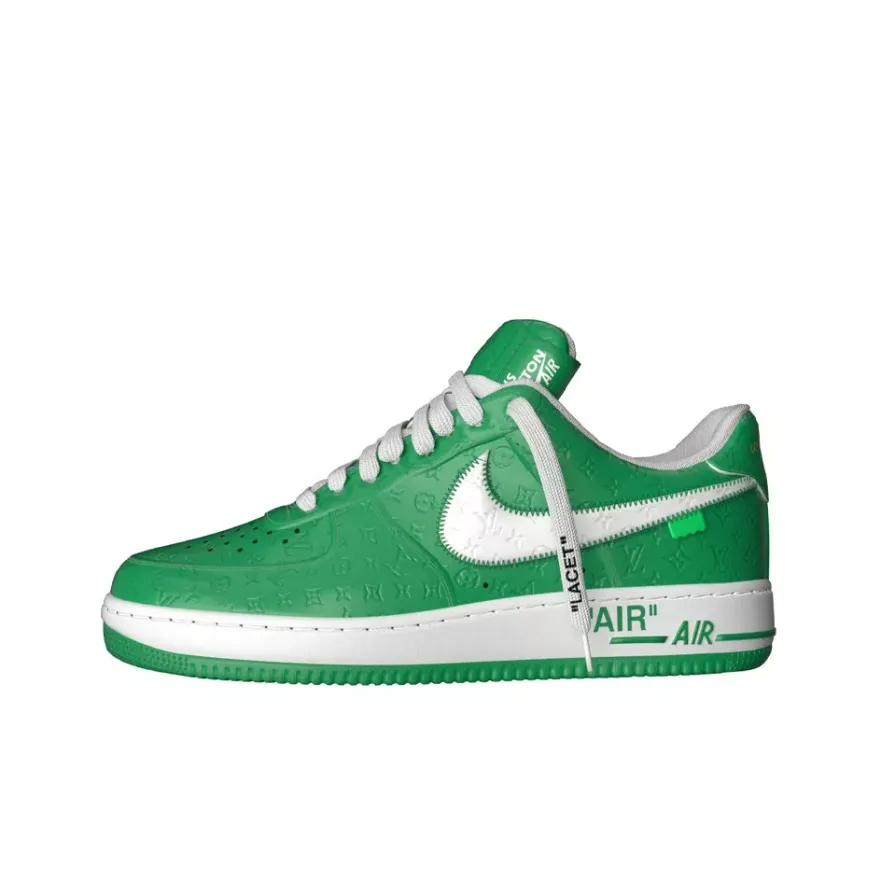 【今年の新商品】THE LOUIS VUITTON X NIKE AIR FORCE 1【代金引換】元のパッケージ 「正規品保証、公式と同じデザイン」