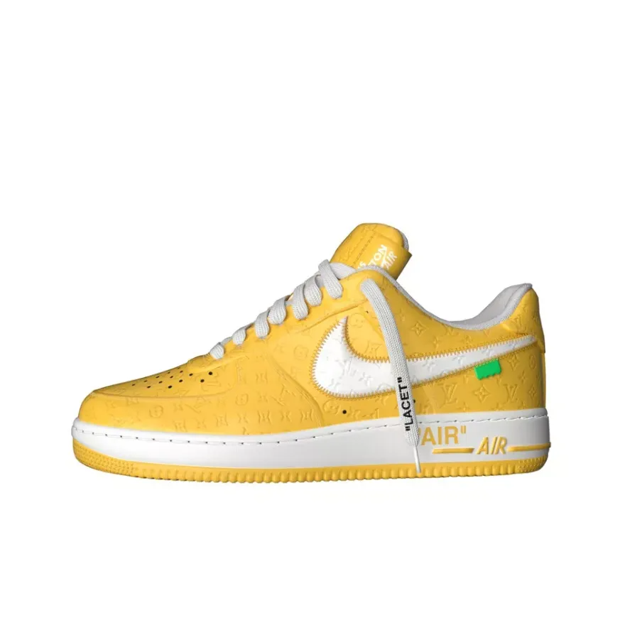 【今年の新商品】THE LOUIS VUITTON X NIKE AIR FORCE 1【代金引換】元のパッケージ 「正規品保証、公式と同じデザイン」