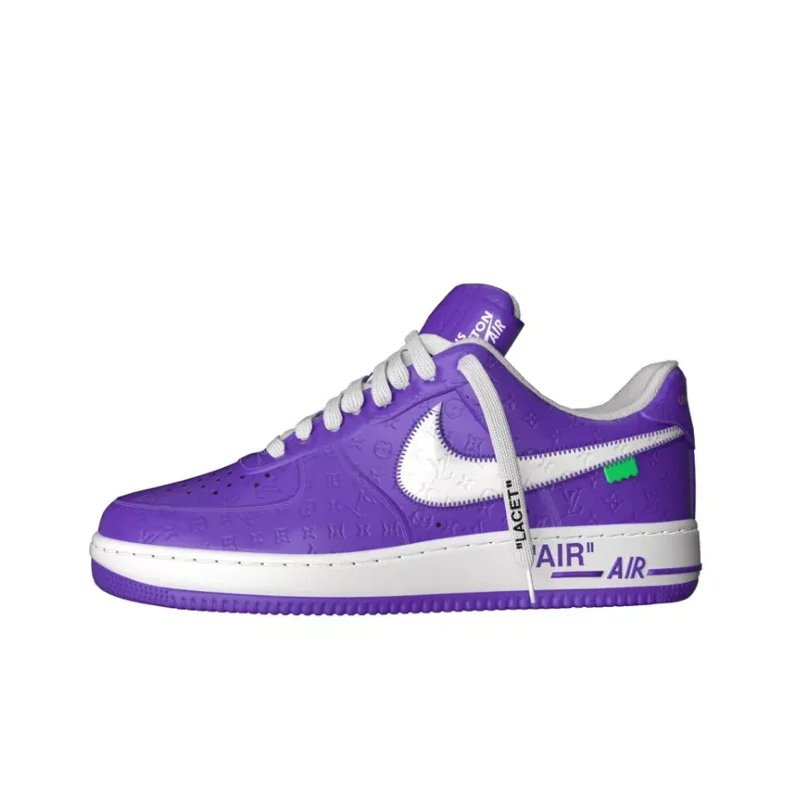 【今年の新商品】THE LOUIS VUITTON X NIKE AIR FORCE 1【代金引換】元のパッケージ 「正規品保証、公式と同じデザイン」